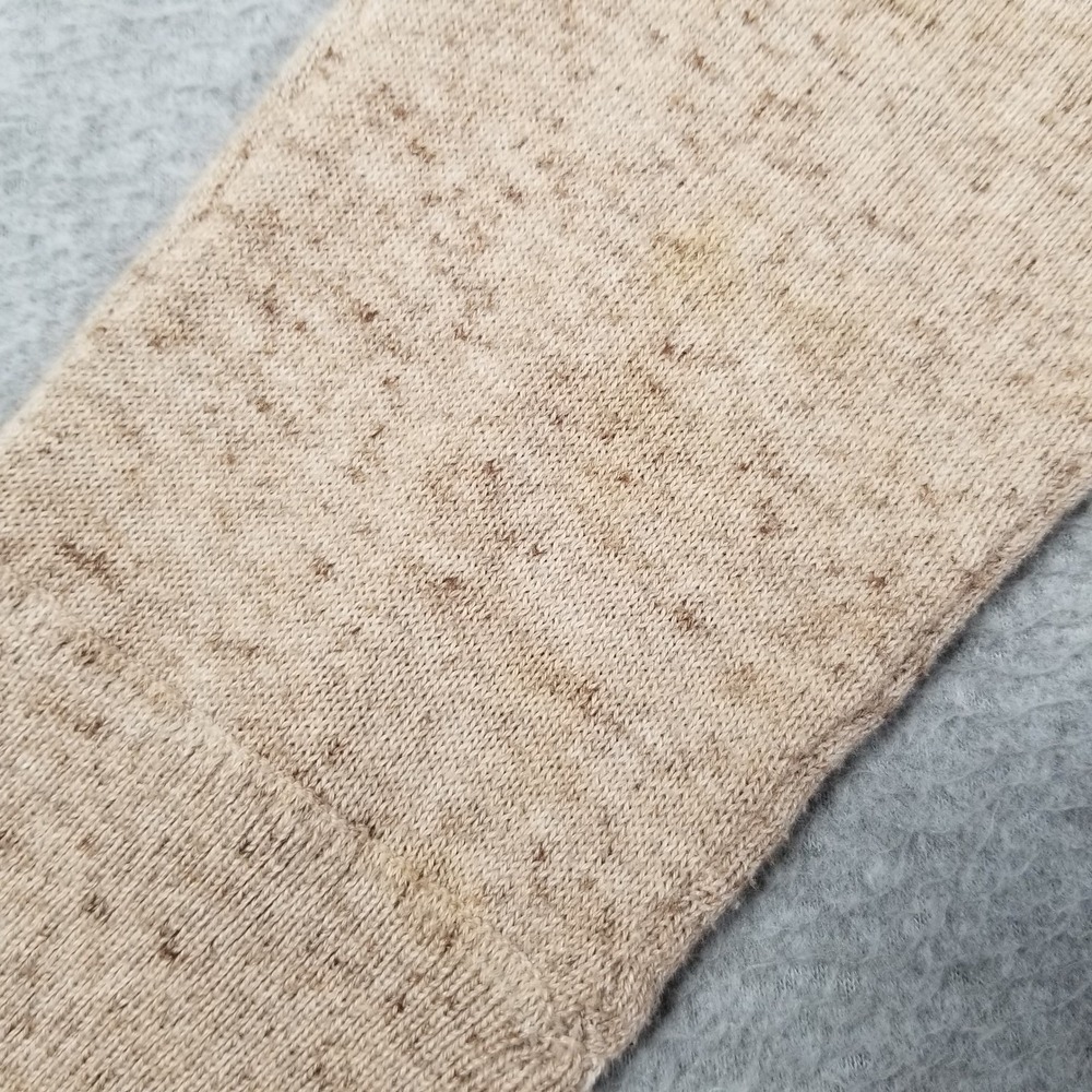 Banana Republic Sweater Women's S‎ Small Beige Speckled Knit Crewneck Pullover - Picture 14 of 15